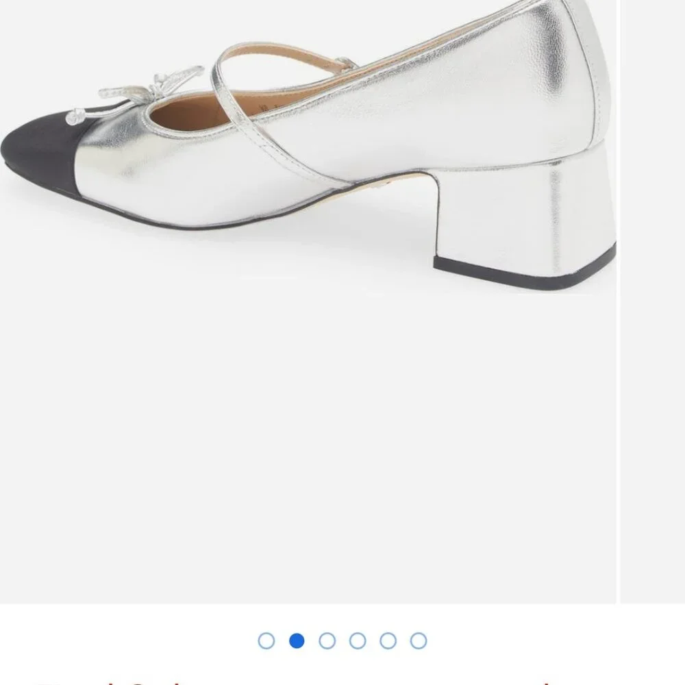 Sam Edelman  heeled ballet style, no longer available online. - Picture 4 of 14